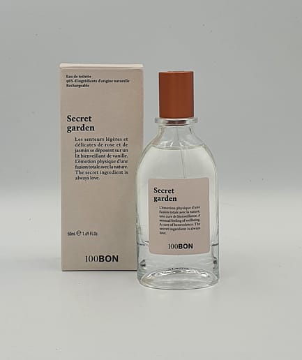 Eau de toilette 50ml Secret Garden - 100BON