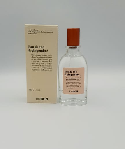 Eau de cologne Eau de Thé & Gingembre 50ml - 100BON