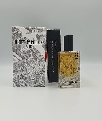 Eau de parfum 30ml N°2 "Ambre Demi-Deuil " - Binet-Papillon
