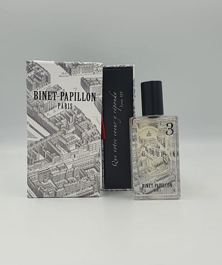 Eau de parfum 30ml N°3 " Cologne Curieuse " - Binet-Papillon