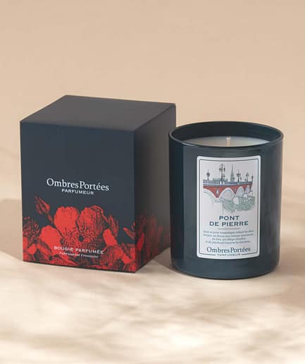 Pont de pierre - Bougie 210g Cire végétale - Parfums de Grasse