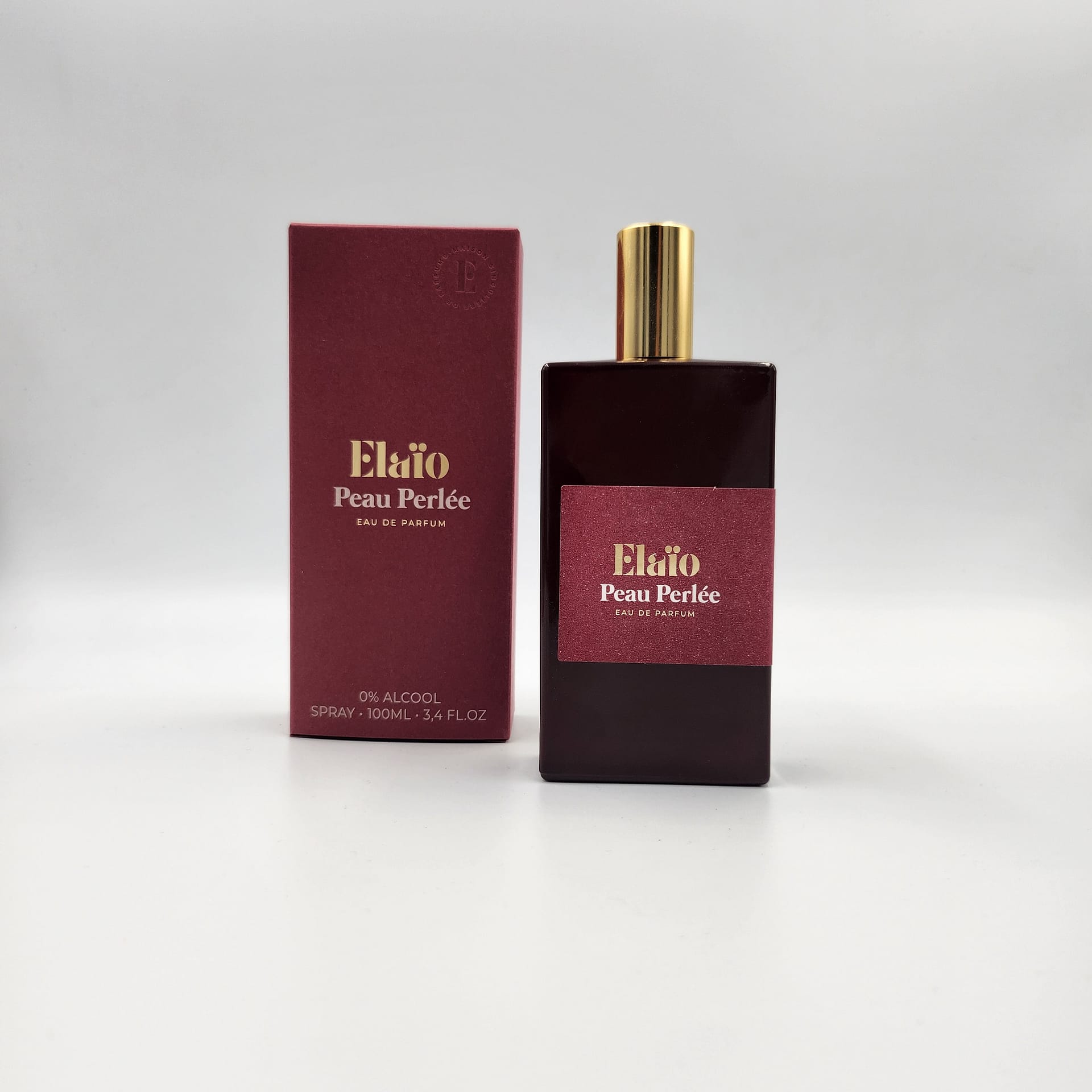 Peau Perlée - Eau de parfum Sans Alcool 100ml Elaïo